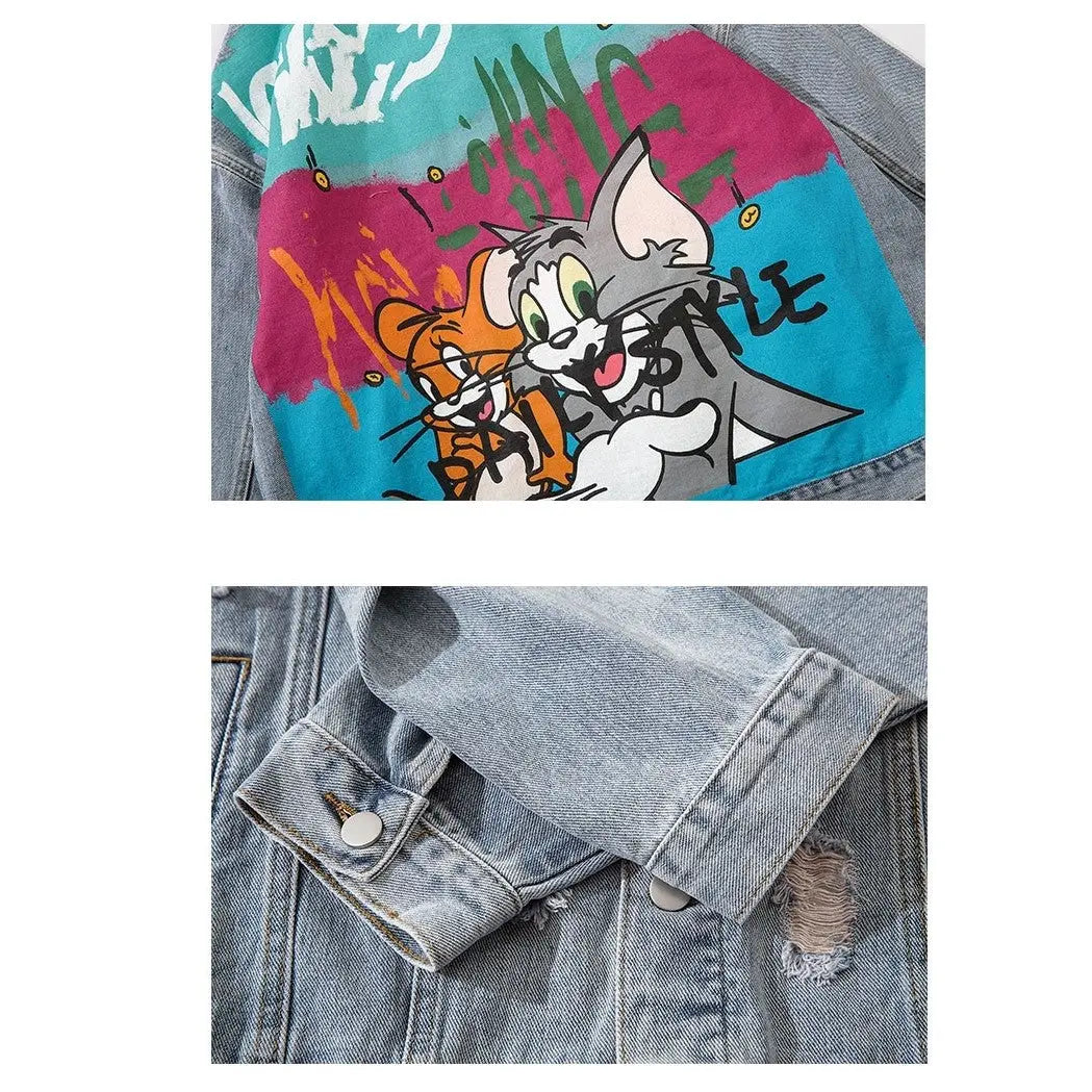 Tom & Jerry Denim Jacket