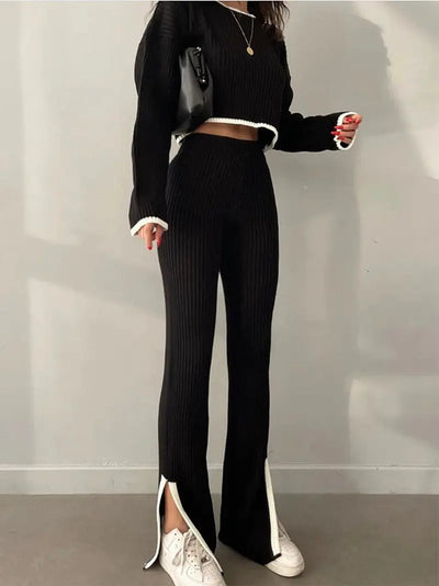 Casual Panelled Suit